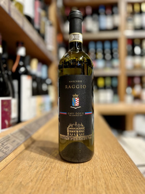 Вино сортовое сухое белое Маркезе Радджо Гави ДОКГ дель Комуне ди Гави
