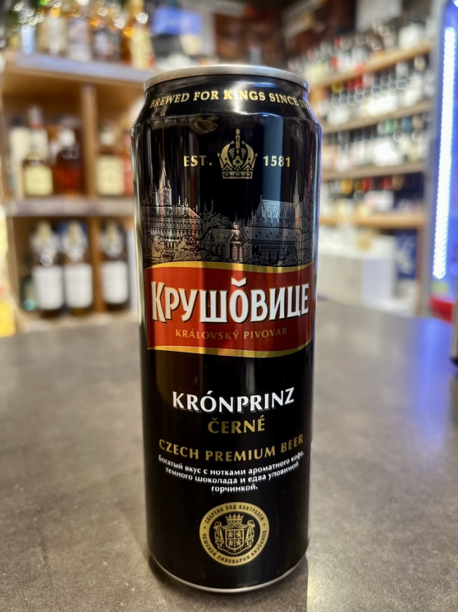 Пиво темное пастеризованное «Крушовице Черне»