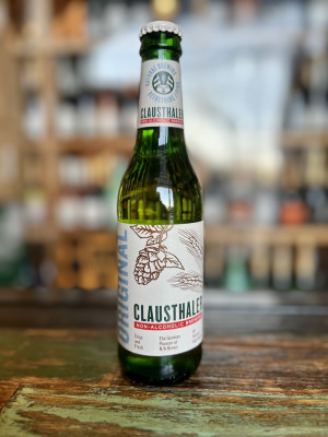 Пиво Клаусталер Ориджинал (Clausthaler Original) безалкогольное светлое пастеризованное фильтрованное, 0,33 бут., алк. не более 0,49%