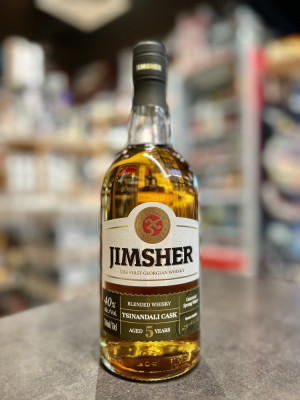 "Джимшер Цинандали Каск" Виски купажированный пятилетний