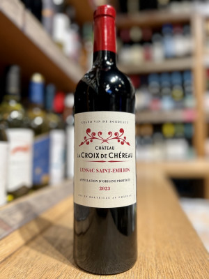 Вино "Шато Ла Круа де Шеро Люссак Сент-Эмильон" красное сухое Вино "Шато Ла Круа де Шеро Люссак Сент-Эмильон" красное сухое