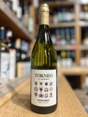 Шардоне Торнео Вино сортовое ординарное региона Мендоса белое сухое