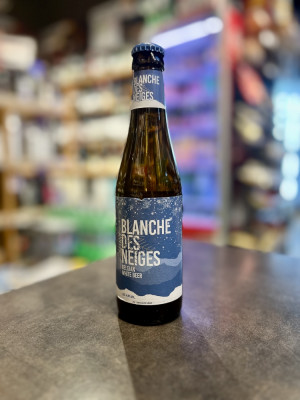 Huyghe "Blanche des Nieges" БЛАНШ ДЕ НЕЖ 4.9% (светлое) 0,33л, Пивной напиток