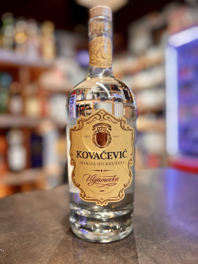 Водка фруктовая (плодовая) Ракия Вильямовка Ковачевич