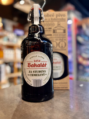 Пиво светлое пастеризованное фильтрованное "Бакалар холодного охмеления"