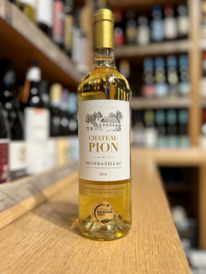 Вино выдержанное региона Монбазьяк белое сладкое Шато Пион Монбазьяк
