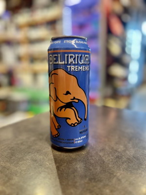 Пиво ДЕЛИРИУМ ТРЕМЕНС Huyghe "Delirium Tremens" 8,5% свет. ж/б 0,5л