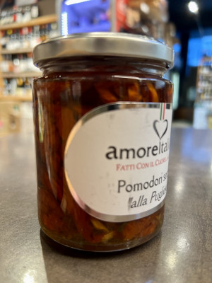 Аморе Итальяно Томаты вяленые "По-апулийски" в масле 280гр. стекло