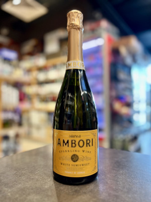 Вино игристое полусладкое белое «Бадагони Полусладкое» коллекция Амбори