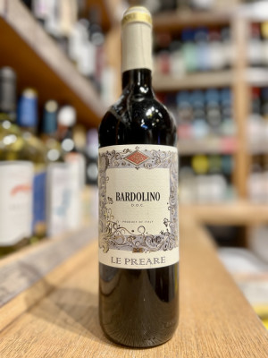 "Ле Преаре Бардолино" Вино сухое красное ординарное