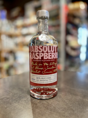 Настойка горькая Абсолют Распберри со вкусом малины