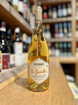Вино ординарное сухое белое регион Лангедок-Руссийон (Окситания) "Ле Жамель ВИН ОРАНЖ"