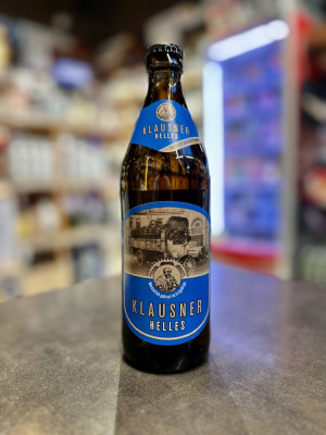 Пиво светлое пастеризованное фильтрованное "Клауснер Хеллес"