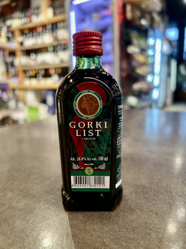 "ГОРЬКИЙ ЛИСТ" Ликер десертный травяной