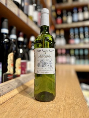 Вино ординарное региона Юго-Запад белое сухое Гайак Блан Сек Круа Сент-Салви