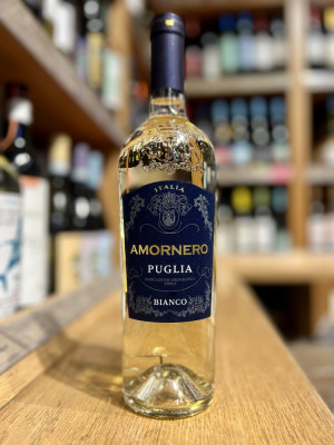 Вино ординарное полусухое белое «Аморнеро Пулиа Бианко»