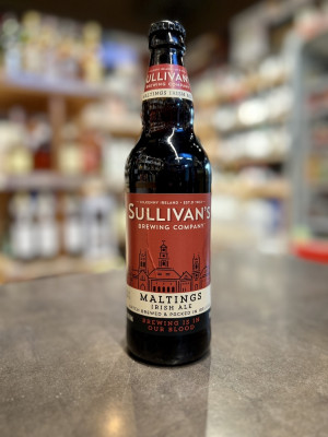 Пиво темное пастеризованное фильтрованное "Саливанс" Молтингс Айриш Эль