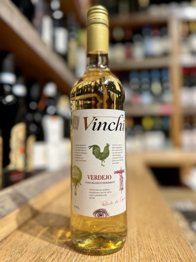 «Вердехо» Vinchi Вино сортовое ординарное полусухое белое