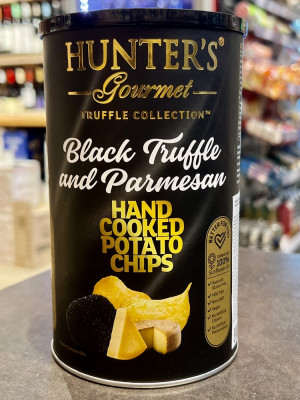 Чипсы Hunter`s Gourmet  Black Truffle and Parmesan (Черный трюфель и пармезан) 150г ОАЭ