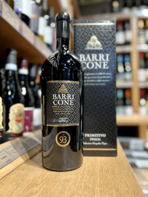 Вино сортовое выдержанное сухое красное «Барриконе Примитиво»