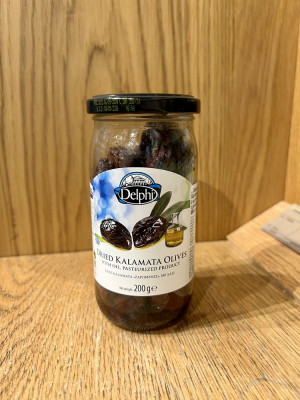 Маслины Каламата с косточкой сушеные Delphi 200г