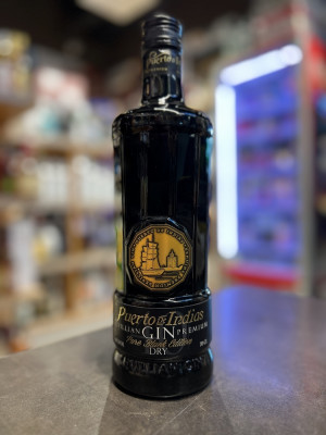 Джин «Пуэрто де Индиас СЕВИЛЛИАН ДЖИН ПРЕМИУМ Пьюэ Блэк Эдишен ДРАЙ»