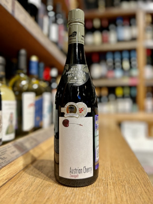 "Австрийская Вишня" Вино сортовое сухое красное, "Квалитетсвайн" регион Нижняя Австрия "Австрийская Вишня" Вино сортовое сухое красное, "Квалитетсвайн" регион Нижняя Австрия