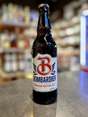Пивной напиток фильтрованный пастеризованный "Бомбардьер Премиум Бритиш Эль"