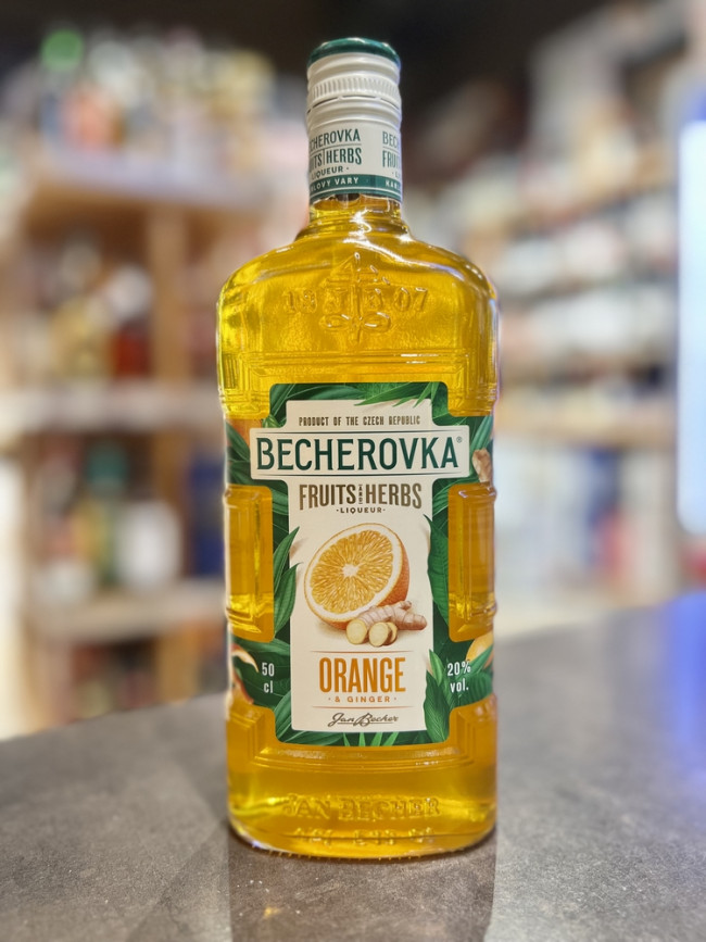 Бехеровка Апельсин и имбирь Ликер десертный