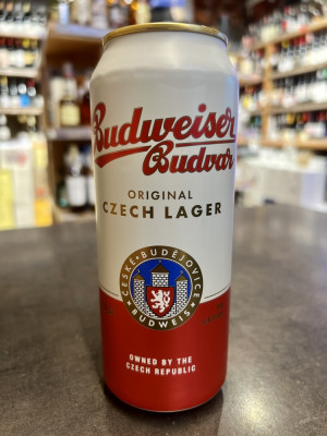 "Будвайзер Будвар" Ж/Б Пиво светлое пастеризованное фильтрованное