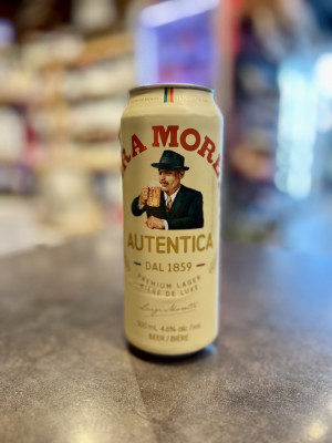 Пиво светлое пастеризованное фильтрованное "Бирра Моретти"