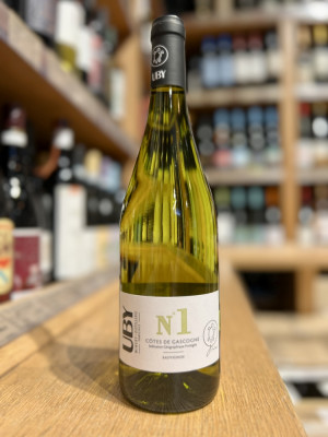 Вино сортовое ординарное сухое белое «Юби № 1 Совиньон»