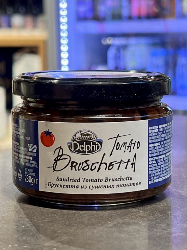 Брускетта из сушеных томатов Delphi 230г Брускетта из сушеных томатов Delphi 230г