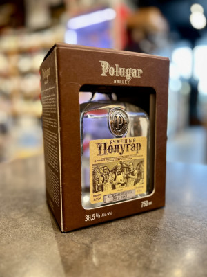 Напиток спиртной из зернового сырья - Напиток спиртной зерновой дистиллированный ячменный "Полугар Ячменный"