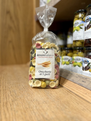 Макаронные изделия "Аморе Итальяно" Ореккьетте "5 вкусов" 500 гр.