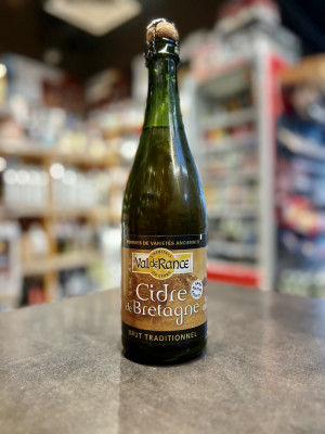 Сидр традиционный игристый нефильтрованный осветленный полусухой Сидр де Бретань БРЮТ ТРАДИСИОННЭЛЬ