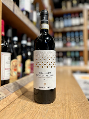 Вино сортовое марочное красное сухое «Брунелло Ди Монтальчино Поджио Ланди»