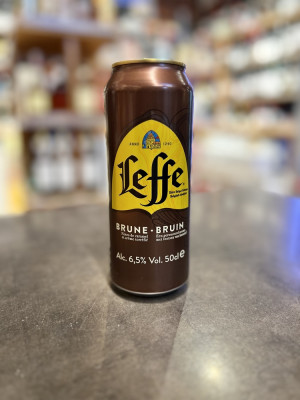 Пиво темное пастеризованное фильтрованное "Леффе Брюн"