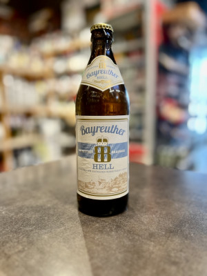 Пиво светлое непастеризованное фильтрованное "Байройтер Хель"