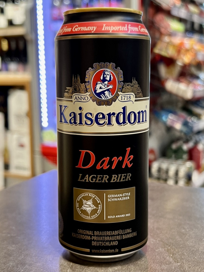 "Кайзердом Дарк Лагер" Пиво темное пастеризованное фильтрованное