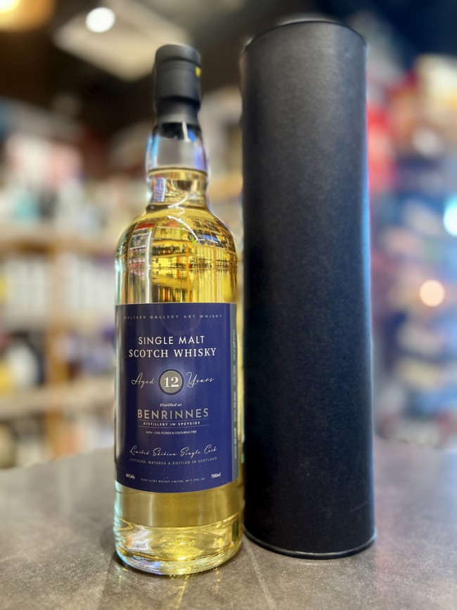 "Мальцев Гэллери" MGAW 12 лет Бенриннз Виски Шотландский односолодовый "Мальцев Гэллери" MGAW 12 лет Бенриннз Виски Шотландский односолодовый