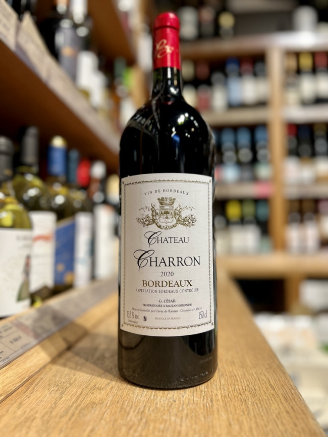 Вино красное сухое «Шато Шарон Бордо» 1,5л