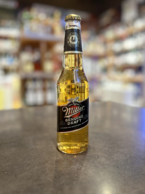 Пиво светлое пастеризованное фильтрованное "Миллер Дженюин Драфт"