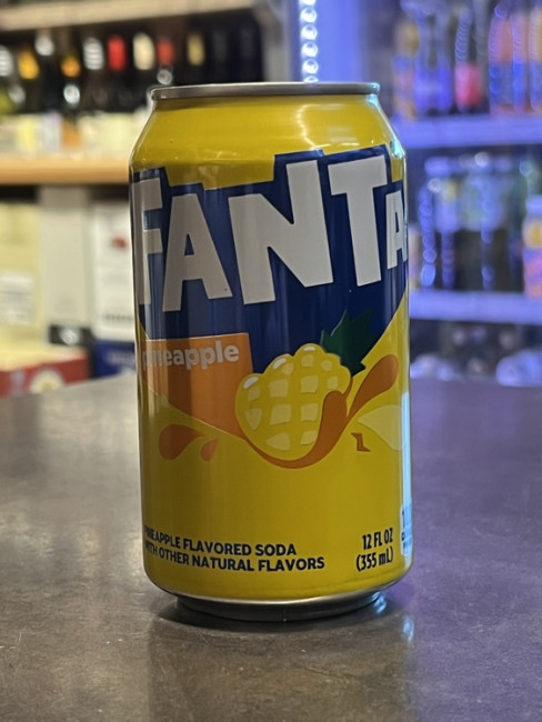 Fanta Pineapple (Фанта Ананас) Напиток б/а газ.  355 мл США ж/б