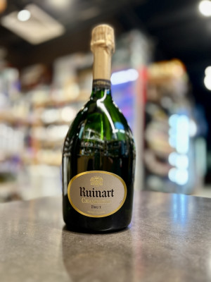 Вино игристое выдержанное "Шампань Р де Рюинар Брют" белое брют