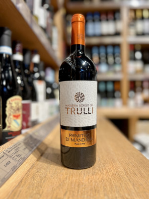 Вино "Массерия Борго деи Трулли Примитиво ди Мандурия" красное полусухое