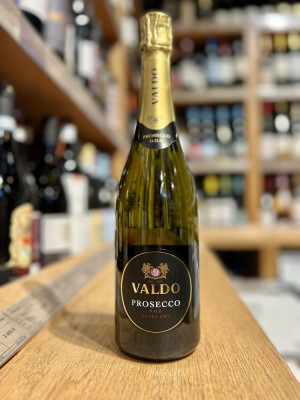 Игристое вино сухое белое, регион Венето «Вальдо Просекко Экстра Драй ДОК»