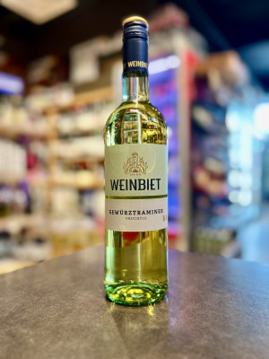 Вино "Вайнбит Гевюрцтраминер фрухтин" белое полусладкое
