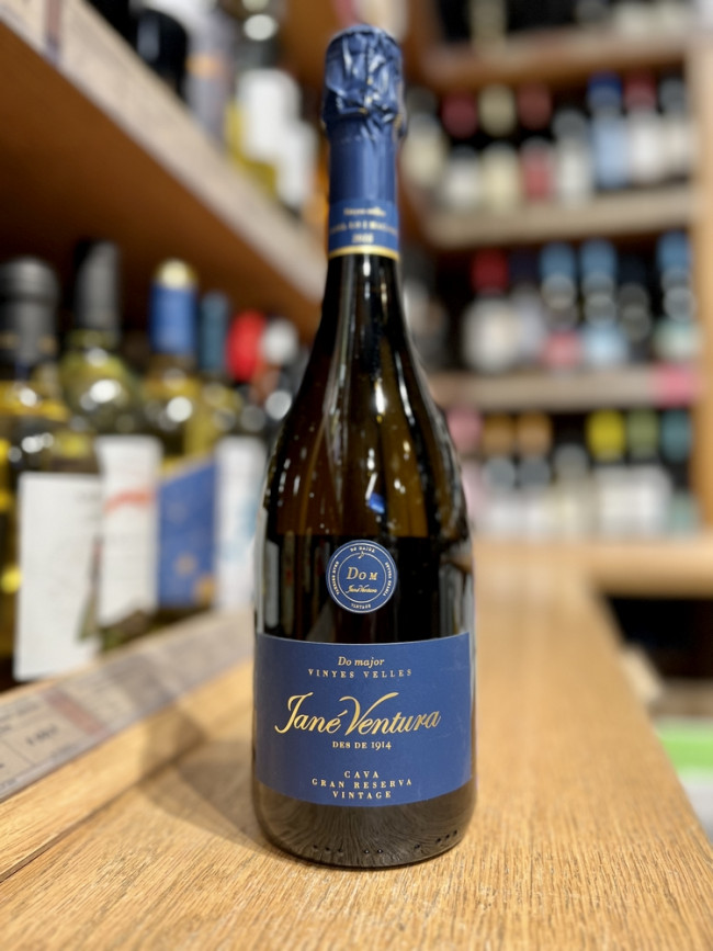 «Джейн Вентура Кава Гран Резерва Винтаж Брют Натюр «ДО М» Вино игристое выдержанное экстра брют белое