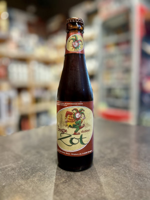 Пиво темное пастеризованное фильтрованное бельгийское "Брюгге Зот Дубль"